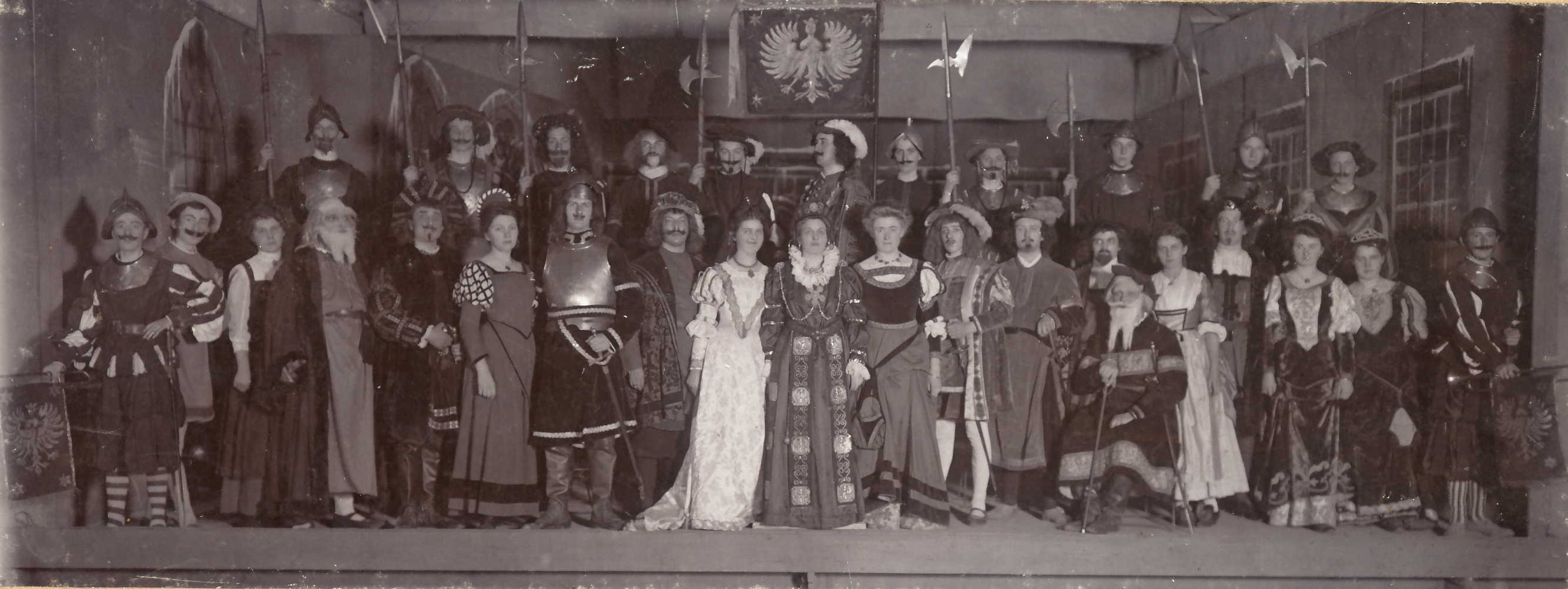 Das Ensemble von 1911